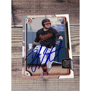 2015 Bowman Draft DJ Stewart Signed Autographed #146 Baltimore Orioles
